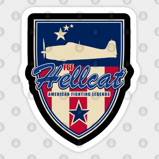 WW2 F6F Hellcat Sticker by TCP